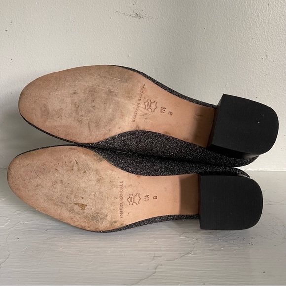 Loeffler Randall Carter Metallic Silver Sock Booties Boot Size 11 1/2 - Picture 7 of 11